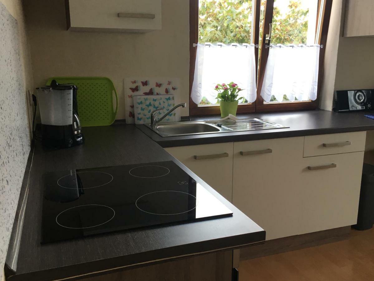 Ferienwohnung Franken Hallerndorf Bagian luar foto